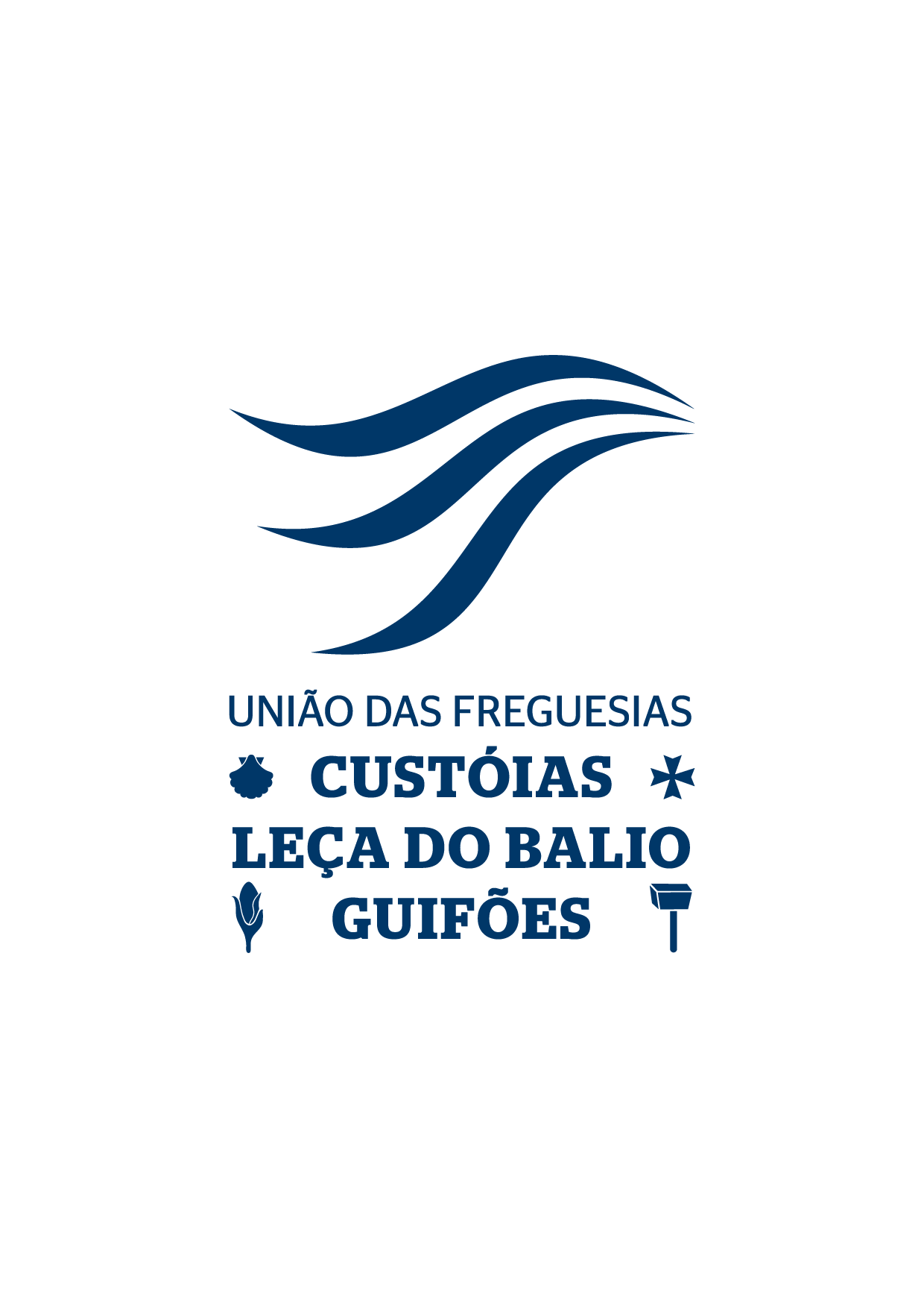 Logotipo-Junta de Freguesia da União de Freguesias de Custóias, Leça do Balio e Guifões